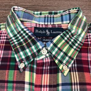Polo by Ralph Lauren Shirts - Polo Ralph Lauren Madras Plaid Shirt XL Polo by Ralph Lauren Shirts - Polo Ralph Lauren Madras Plaid Shirt XL